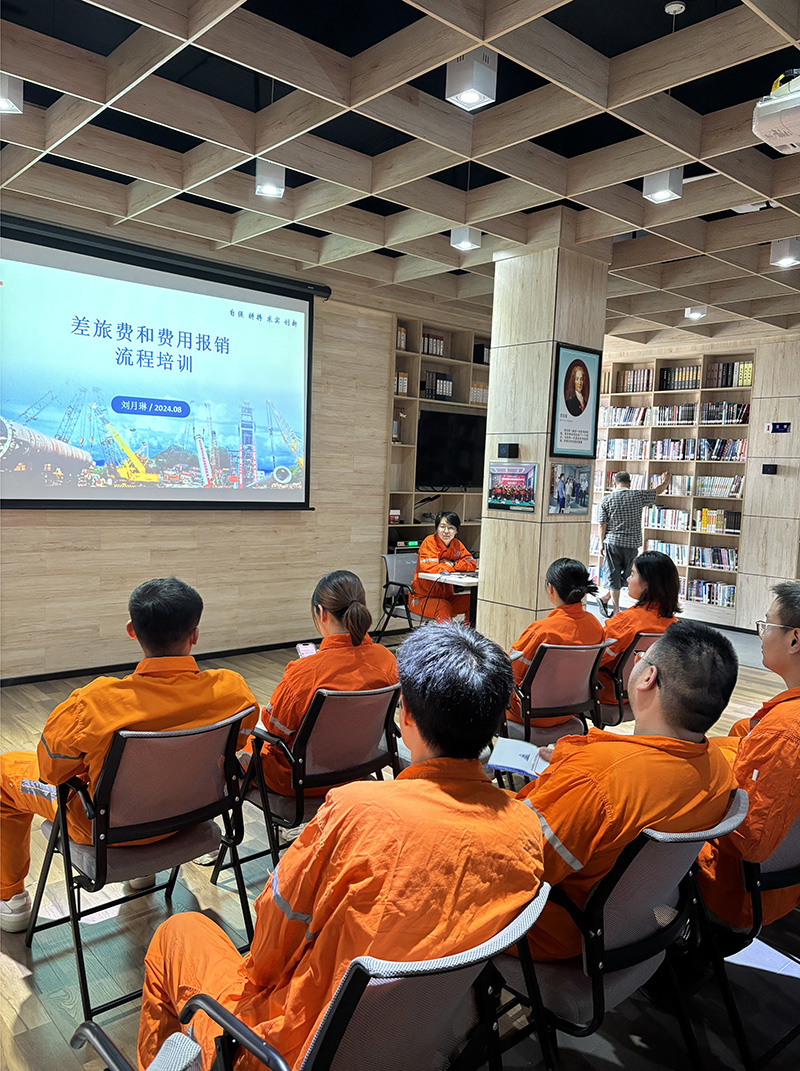 弘旭公司支工會組織開展差旅費(fèi)報銷制度分享會(圖1)