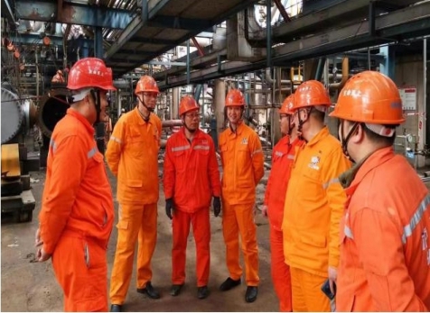 新年新春啟新程、弘旭奮發(fā)在玖源--弘旭公司達(dá)州玖源項目部檢修報道