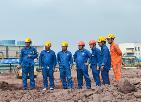 箱涵基坑全線貫通！傅利才、陳懋金蒞臨現(xiàn)場指導