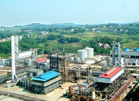 瀘天化40萬噸／年甲醇、10萬噸／年二甲醚建設(shè)工程